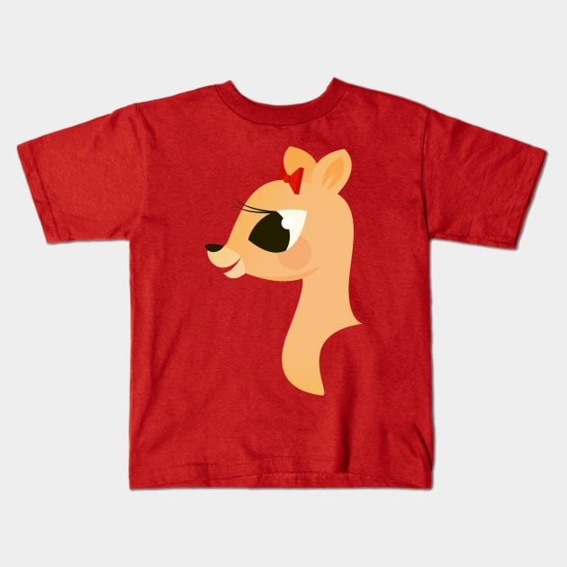 Rudolph the Red-Nosed Reindeer - Clarice Kids T-Shirt by ChrisPaulFarias